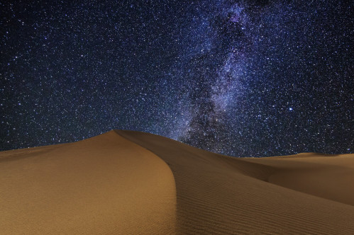 Stargazing in the Sahara Desert